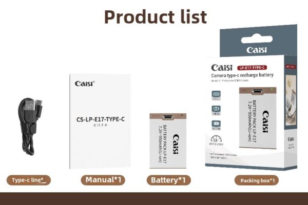 LP-E17 Battery