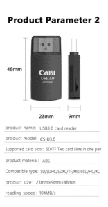 USB card reader