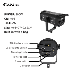 bi-color video light