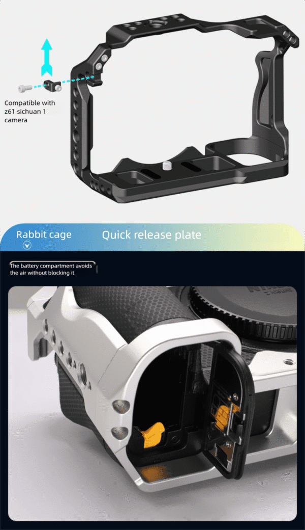 Camera Cage Kit for Nikon Z5/Z6/Z7/Z6II/Z7II