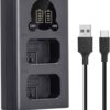 NP-FW50 Battery Dual Charger
