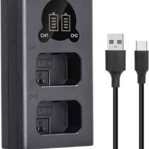 NP-FW50 Battery Dual Charger