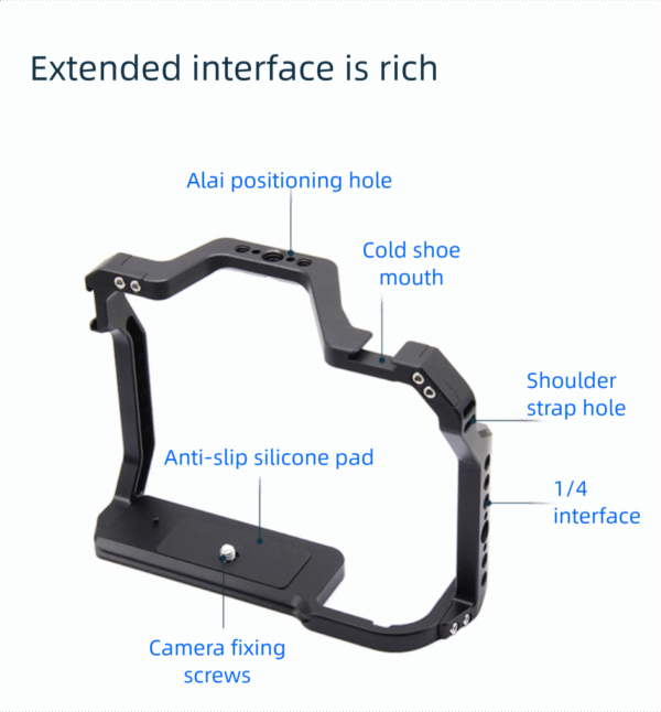 Camera Cage for Canon 5D Mark III or 5D Mark IV