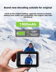 Caisi GoPro HERO13 Black Battery