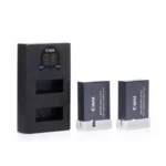 CAISI LP-E12 Kit (2 Batteries + Dual Charger)